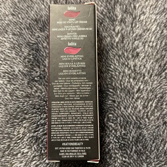 Kat Von D Matte x Vinyl Mini Lip Duo LOLITA - Picture 4 of 5